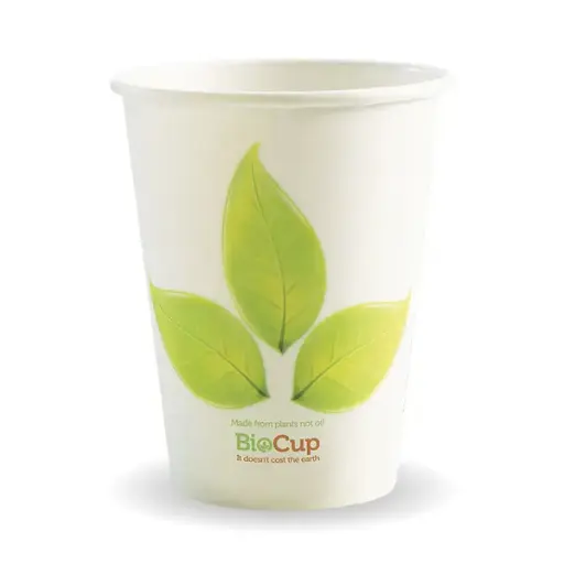 [BC-12] 12oz (90mm) Leaf Single Wall BioCup